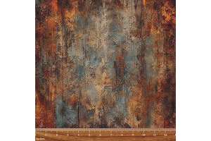 Fabric by the Yard, Grunge Rustic Upholstery, Waterproof, 1 Yard: Fabric Sourcing and Quality Notes