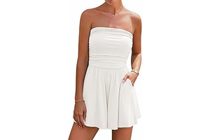 Strapless Boho Womens Romper 2026 Summer Tube Tops Shorts Jumpsuits: OEM Production and Sizing Notes