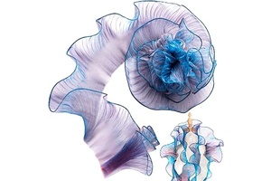 5 Yards Gradient Blue Ruffle Trim, Pleated Ruffle Fabric, Organza Ruffles Lace Fabric, Jellyfish Costume for Sewing, Dress, Costume, Bag, Cake: Fabric Sourcing and Quality Notes