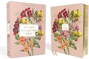 NIV, Artisan Collection Bible, Leathersoft, Blush Floral, Red Letter, Comfort Print: Print Design and Production Notes