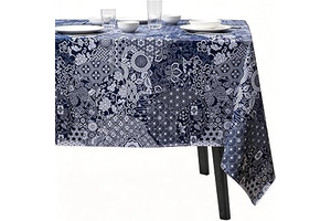 Vinyl Tablecloth with Flannel Backing, Waterproof & Oil Resistant PVC Table Cover, Durable Wipe Clean Rectangle Table Cloth for Dining Table: Fabric Sourcing and Quality Notes