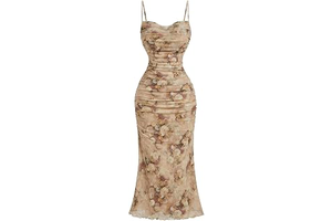 Women's Floral Wedding Guest Bridal Shower Summer Midi Dresses: OEM Production and Sizing Notes