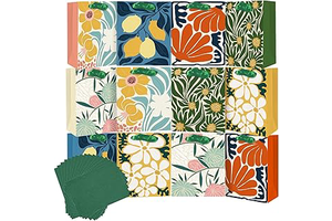 qiqee Clash Flowers Gift Bags with Tissue Paper, Small 2.4"x4.7"x6.3",12PCS: Print Design and Production Notes