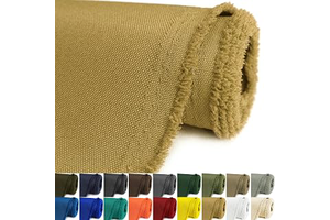 Waterproof Canvas Fabric by The Yard 600D Upholstery 58x36in Tan: Fabric Sourcing and Quality Notes