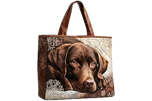 Quilted Floral Animal Print Tote Bag Women Lightweight Handbag: Print Design and Production Notes