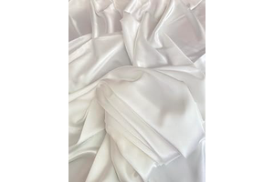 Premium Stretch Silky Satin Fabric by Yard - Fabric for Dresses and Skirts - Silky Smooth, Metallic Sheen - Ideal for Weddings and Costume: Fabric Sourcing and Quality Notes