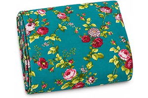 Sedona Designz 60" Wide Rose Print Polycotton Broadcloth Fabric - 50/50 Cotton Polyester - Soft, Lightweight Fabric for Dresses, Crafts: Print Design and Production Notes