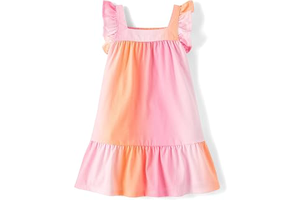 Baby Girls' and Toddler Short Sleeve Fashion Dress: Ombre Dyeing and Production Notes