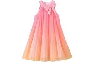 Toddler Girl Tulle Dress Summer Clothes Little Girl Ombre Halter Dress Kids Casual Sundress Toddler Princess Outfits: Ombre Dyeing and Production Notes