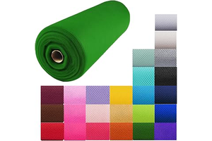 54 Inch by 40 Yards (120 ft) Emerald Green Fabric Tulle Roll, Fabric Tulle Bolt for DIY Tutu Skirt, Wedding and Decoration (Emerald Green): Ombre Dyeing and Production Notes