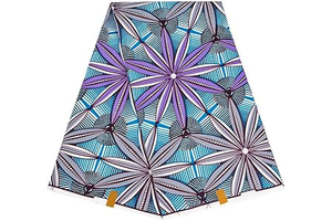 BintaRealWax African Fabric 6 Yard Ankara Fabric Tribal Print Kente Cloth for Sewing Dashiki Long Skirts: Jacquard Weave and Production Notes