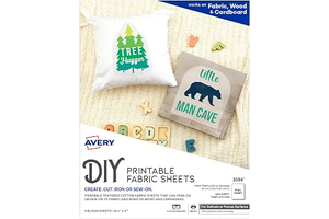 Avery Heat Transfer Paper, 8.5" x 11", for Light Fabrics, 5 Sheets: Jacquard Weave and Production Notes