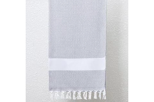 Turkish Beach Towel Argyle 39 x 71 in Quick Dry Sand Free Lightweight Large Oversized Towels Light: Ombre Dyeing and Production Notes