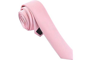 Men's Skinny Ties Solid Color Formal Neckties 1.58" (4CM) Slim Ties For Men: Jacquard Weave and Production Notes