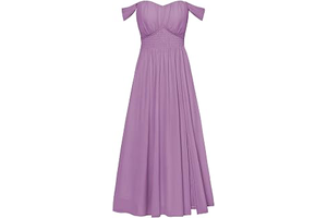 2026 Women's Summer Floral Wedding Guest Dress,Beach Flowy A Line Maxi Off Shoulder Bridesmaid Dresses: OEM Production and Sizing Notes