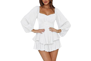 Women's Lantern Long Sleeve Jumpsuit: OEM Production and Sizing Notes