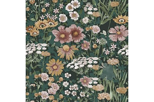 Orainege Peel and Stick Wallpaper Boho Vintage Floral Wallpaper: Jacquard Weave and Production Notes