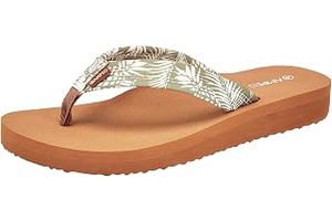 Ampeo Women's Arch Support Flip Flops Comfortable Casual Summer Beach Thong Sandals: Print Design and Production Notes