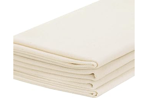 4 Pcs 20" X 20" Natural Cotton Duck Canvas Fabric (7oz): Fabric Sourcing and Quality Notes