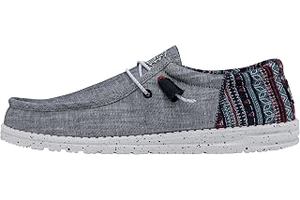 Men's Wally Funk Jacquard Tribe Size 7 | Men's Shoes | Men Slip-on Loafers | Comfortable & Light-Weight: Jacquard Weave and Production Notes