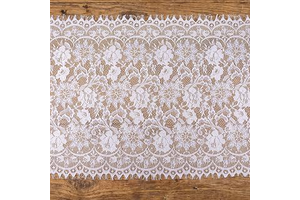 3 Yards Lace Fabric 20in Eyelash Floral White Lace Fabric Ribbon: Fabric Sourcing and Quality Notes