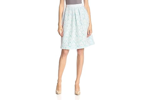 Women's Lace Jacquard Flare Skirt: Jacquard Weave and Production Notes