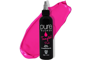 Pure Blends™ Tempted Pink Direct Dye - Semi-Permanent Hair Color for Pre-Lightened Hair - Bright Vivid Pink Color - Long-Lasting: Ombre Dyeing and Production Notes
