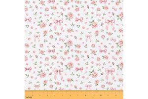 Feelyou Floral Flannel Fabric by The Yard Soft Pink White Block Print Upholstery Fabric for Sofa Chair Cushion Boho Decor for DIY Sewing Craft: Fabric Sourcing and Quality Notes