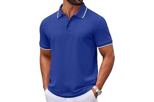 Men's Polo Shirts Classic Short Sleeve Polo T Shirts Cotton Pique Casual Summer Fashion Golf Shirt: OEM Production and Sizing Notes