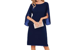 Womens Formal Wedding Guest Dress 2026 Chiffon Cocktail Dress Mother of the Bride Dresses Midi Fashion Clothing: OEM Production and Sizing Notes
