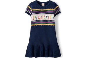 Girls and Toddler Short Sleeve Sweater Dresses: OEM Production and Sizing Notes
