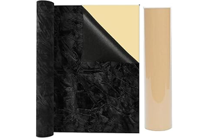 Self Adhesive Velvet, DIY Self Adhesive Fabric for Art & Crafts, Peel and Stick Felt for Drawer/Jewelry Box Liner 17.7x78.8 Black: Fabric Sourcing and Quality Notes