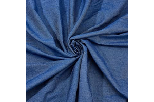 SUPERFINDINGS 2.18x1.77 Yard Blue Denim Fabric 100% Cotton Denim Chambray Fabric Marine Blue Jean Cloth Clothing Material Accessories for Shirts: Fabric Sourcing and Quality Notes