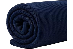 Cotton Ribbing Fabric, Strech Knit Rib Material for Clothing Cuffs Repair, Neckline, Collar, Pants Foot Mouth, DIY Sewing Fabric, Sewing: Composition, Weight and MOQ Guide