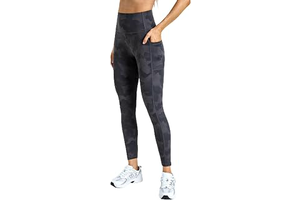 Womens Printed Tummy Control Yoga Workout Leggings Pocket: Print Design and Production Notes