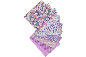32Pcs 10x10Inch Sewing Supplies Purple Fabric By The Yard,Pink Canvas Patches: Fabric Sourcing and Quality Notes