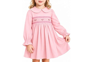 Toddler Baby Girl Dress Fall Winter Clothes Long Sleeve 1-5T: OEM Production and Sizing Notes