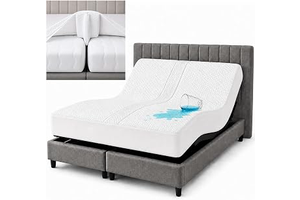 Mattress Protector Bed Bridge for Split King Adjustable Beds: Jacquard Weave and Production Notes