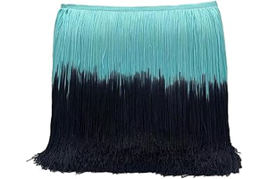 Fringe Trim 10 Yard x 7.8 Inches for Ombre Tie Dye Trims Tassel Sewing for DIY Clothes Accessories Tassel Lace Fringe Trimming Dress Sewing: Ombre Dyeing and Production Notes