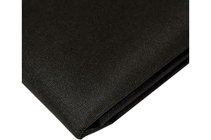 Canvas Waterproof Fabric 6OZ 58 Inches Wide by The Yard (Black,1 Yard): Fabric Sourcing and Quality Notes