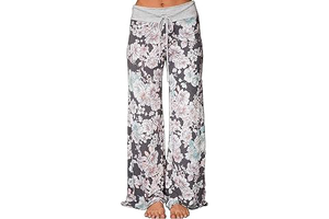 Women's Comfy Casual Stretch Pajama Pants Tie Dye Drawstring Palazzo Lounge Pants Wide Leg for All Seasons: Print Design and Production Notes