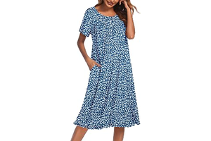 House Dresses for Women with Pockets Short Sleeve Moo Moos: OEM Production and Sizing Notes