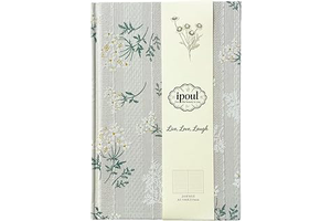 Floral Journal for women, Floret Printed Fabric Cloth Hardcover, A5, 200 Pages, 6x8 Medium Ruled Notebook, Similar Embroidered Linen Journal: Print Design and Production Notes
