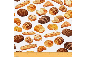 Feelyou Food Upholstery Fabric by The Yard Soft 1 Yard: Fabric Sourcing and Quality Notes