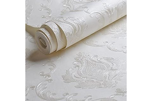 Vintage Embossed Textured Floral Wallpaper 20.8" X 393.0": Jacquard Weave and Production Notes