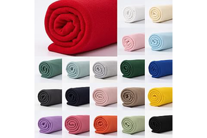 Soft Cotton Ribbing Fabric for Cuffs Collar and Waistband Stretch Rib Knitted Fabric for Sewing Jackets Coats (White 01, 43.34 x 7.88 inch): Fabric Sourcing and Quality Notes