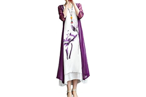 Women's Linen Dress 2 Piece Outfit with Jacket Formal Casual: OEM Production and Sizing Notes