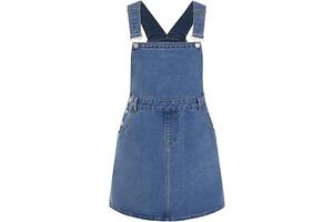 Denim Overall Dress for Women Jean Dress Sleeveless Mini Dresses with Pockets Adjustable Strap Trendy 2026: OEM Production and Sizing Notes
