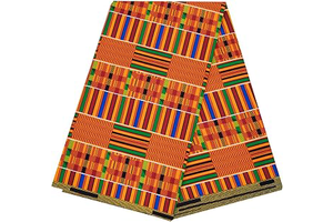 African Fabric 3 Yards Ankara Fabric Tribal Print Kente Cloth for Dashiki Party Dress: Print Design and Production Notes