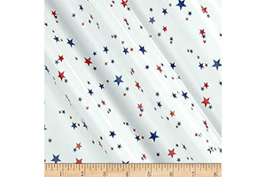 Oilcloth Boston Stars Red/White/Blue, Fabric by the Yard: Fabric Sourcing and Quality Notes